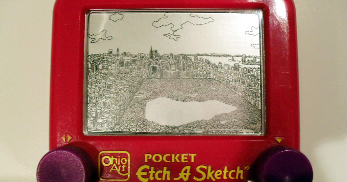 Etch A Sketch art will amaze you