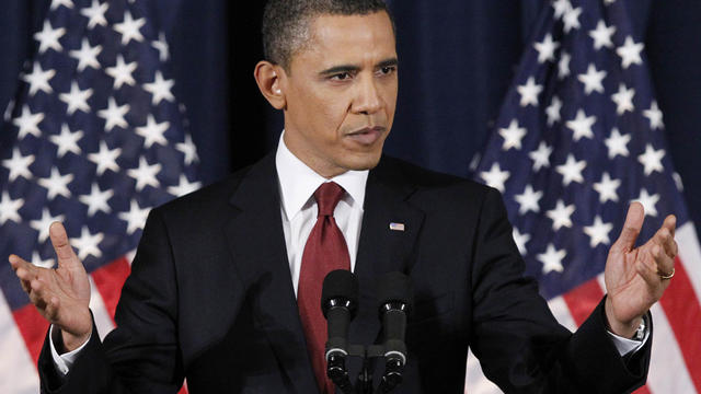 President Obama delivers address on Libya 