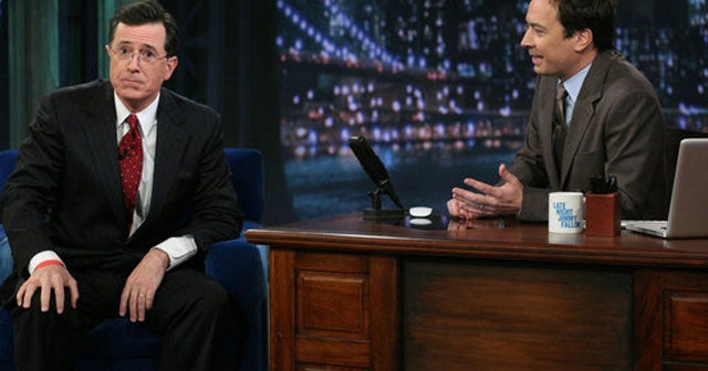 Stephen Colbert may sing "Friday" on "Late Night" CBS News