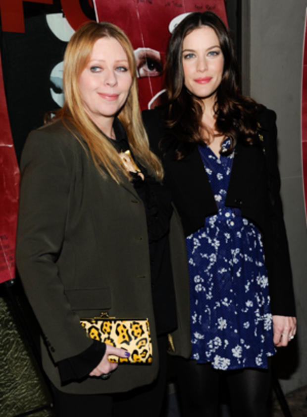 Liv Tyler, right, and her mother, Bebe Buell, attend a screening of "Super" in NYC. 