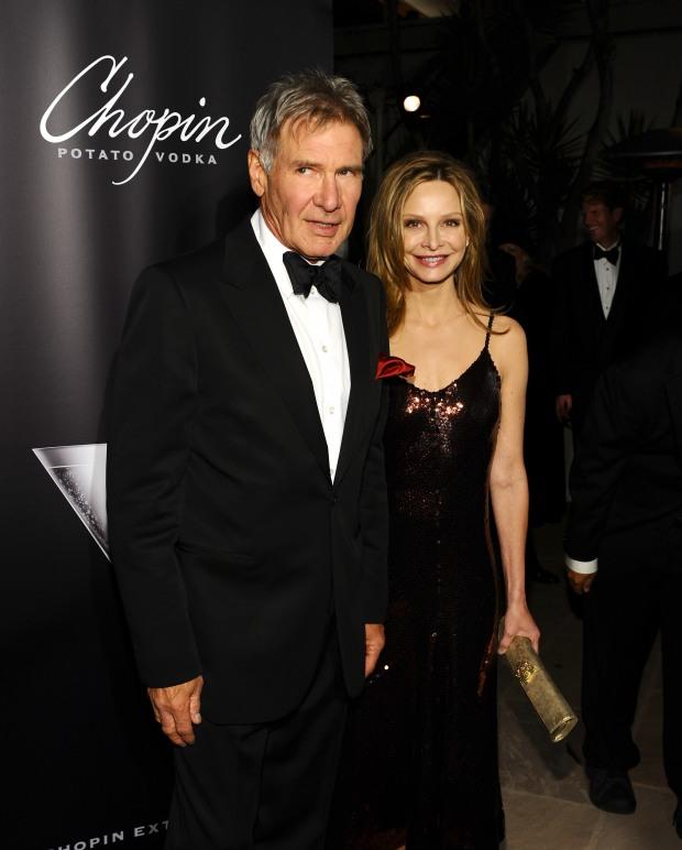 Harrison Ford and wife Calista Flockhart 