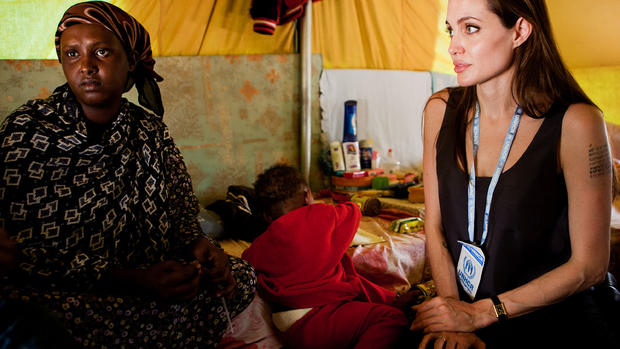 Angelina Jolie in Tunisia 
