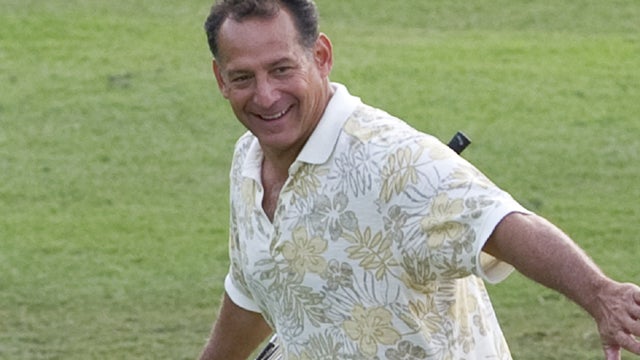 President Barack Obama plays a round of golf with friends Bobby Titcomb, Mike Ramos, and Eric Whitaker at the Kaneohe Klipper Golf Course at Marine Corps Base Hawaii on December 23, 2010 in Kaneohe, Hawaii.(Getty Images)  