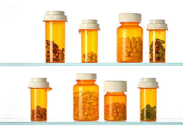 Bottles of prescription pills to dispose of on Drug Take-Back Day 