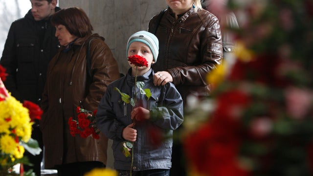 Oktyabrskaya subway station in Minsk, Belarus 