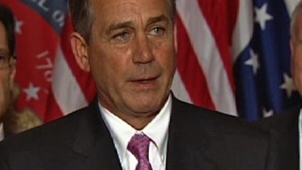 House Speaker John Boehner  