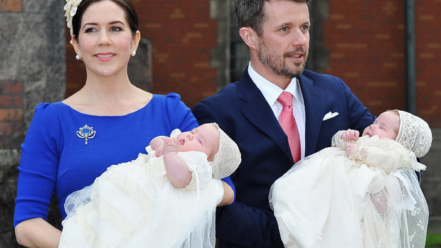 Denmark's royal twins baptized 