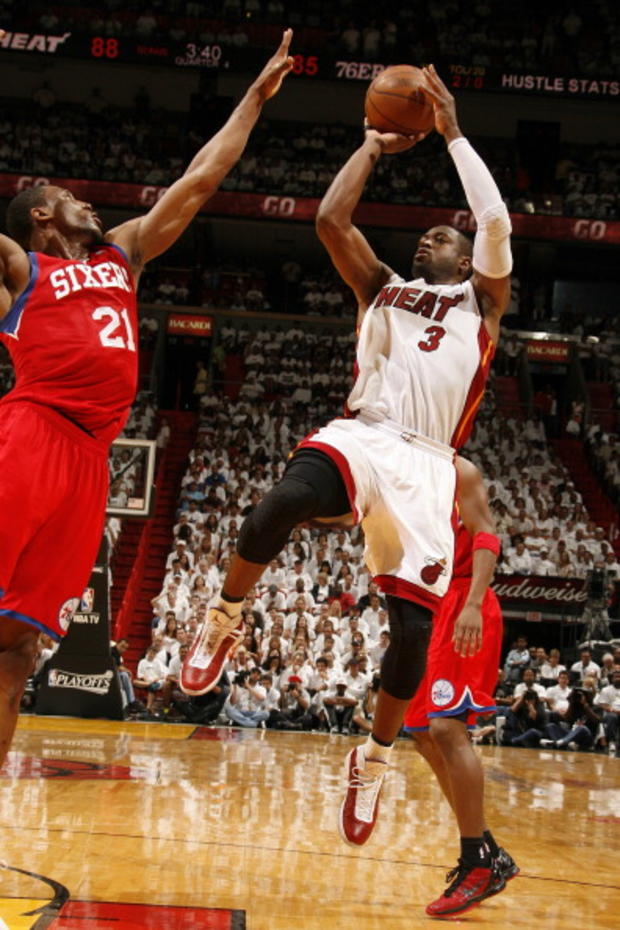 Philadelphia 76ers v Miami Heat - Game One 