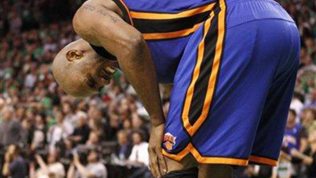 Knicks' Chauncey Billups to sit out tonight's game with bruised