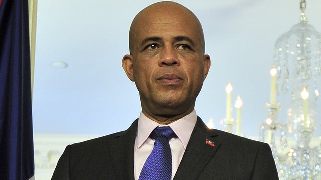 Haitian president-elect Michel Martelly 