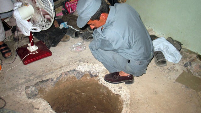 Kandahar prison tunnel 