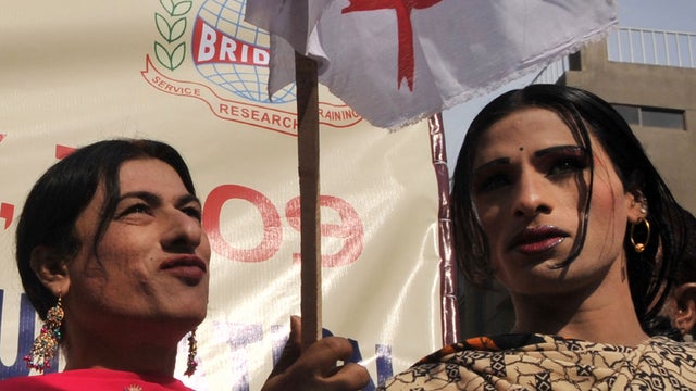 Transgender hijras in Pakistan 