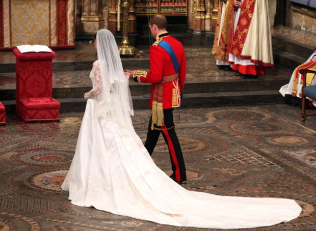 Royal Wedding - The Wedding Ceremony Takes Place Inside Westminster Abbey 