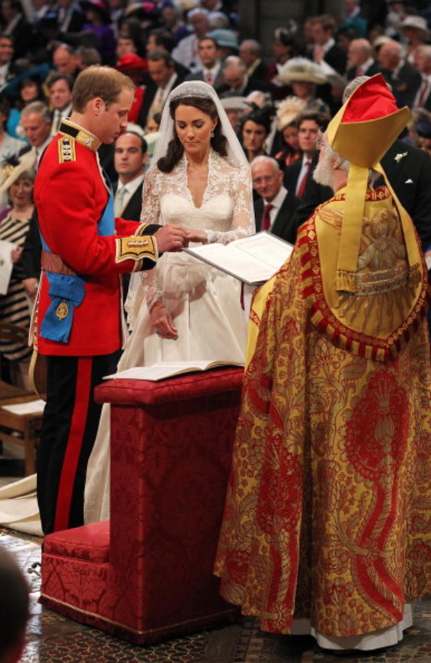 Royal Wedding - The Wedding Ceremony Takes Place Inside Westminster Abbey 