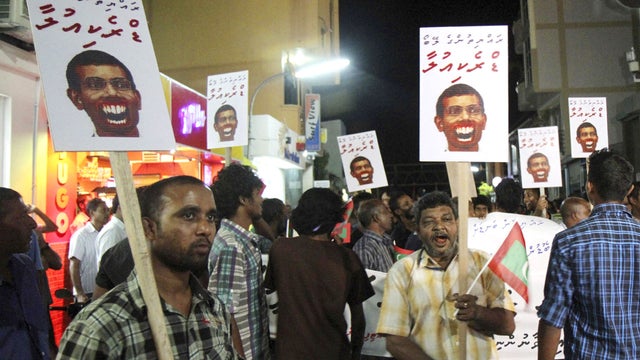 Maldives protests 
