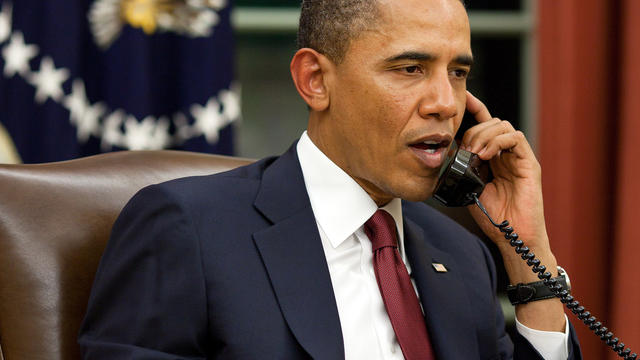 President Obama in the Situation Room 