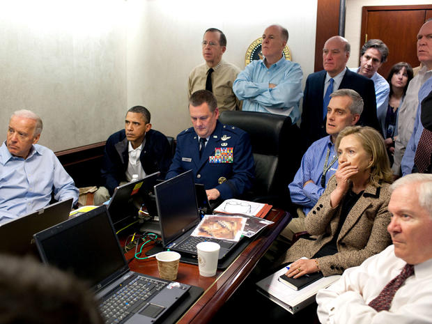 President Obama in the Situation Room 