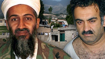 Osama Bin Laden and Sheikh Khalid Mohammed 