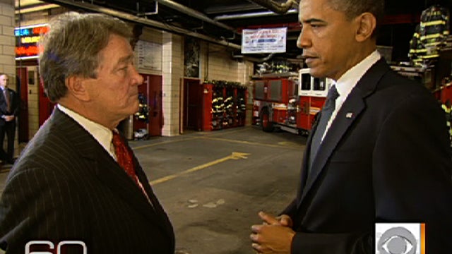 President Obama and Steve Kroft 