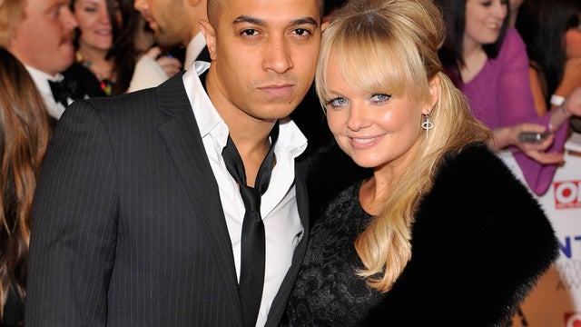 Emma Bunton and Jade Jones attend the National Television Awards on Jan. 26, 2011, in London. 