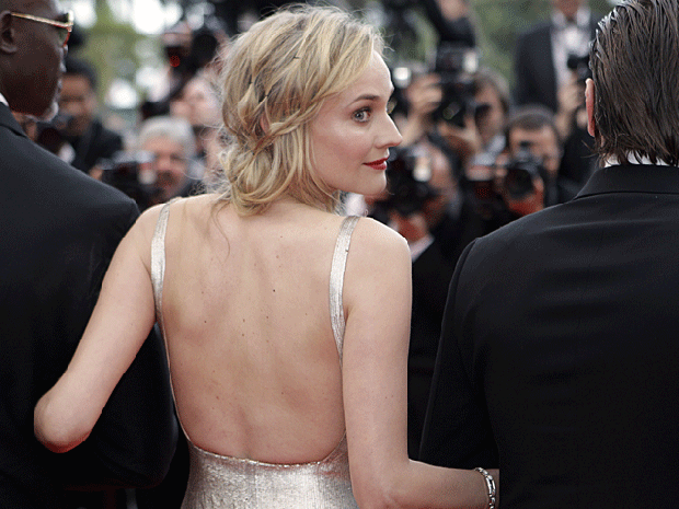 Actress Diane Kruger arrives for the screening of "Sleeping Beauty" at the 64th Cannes Film Festival on May 12, 2011, in Cannes, France.