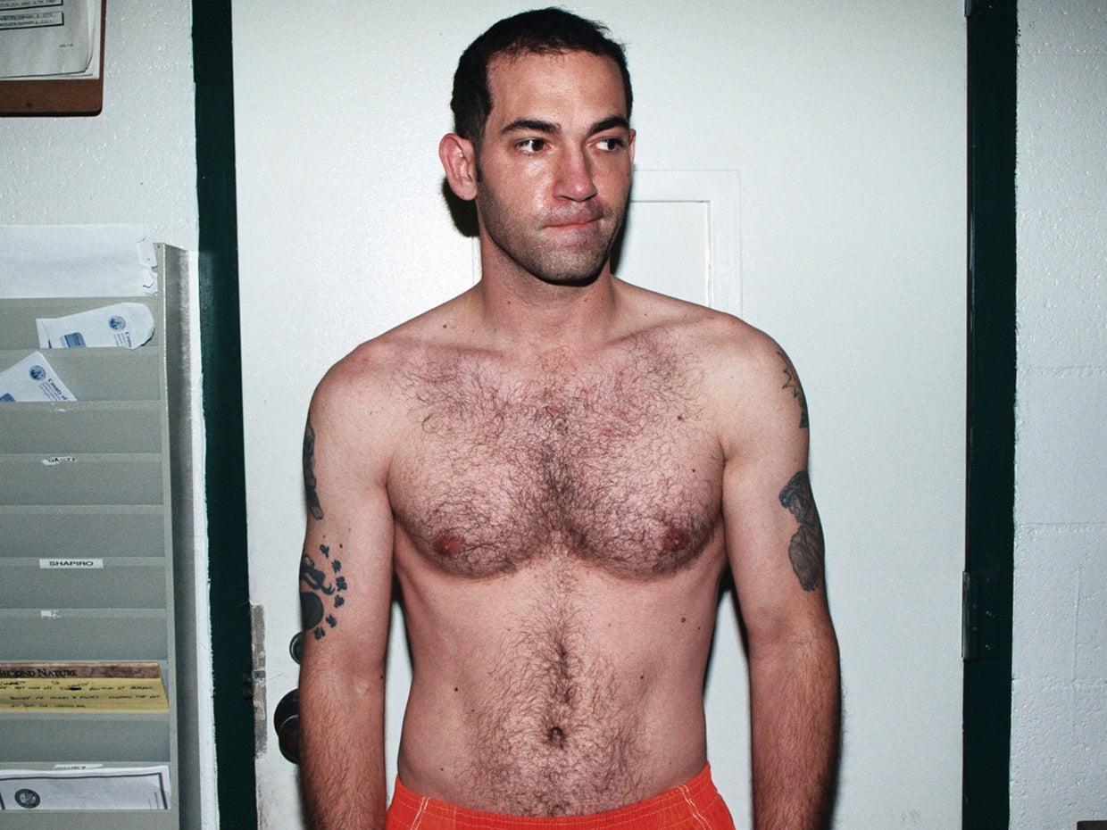 Michael Gargiulo and identifying marks and tattoos taken at the time of his arrest in Los Angeles in the summer of 2008. 