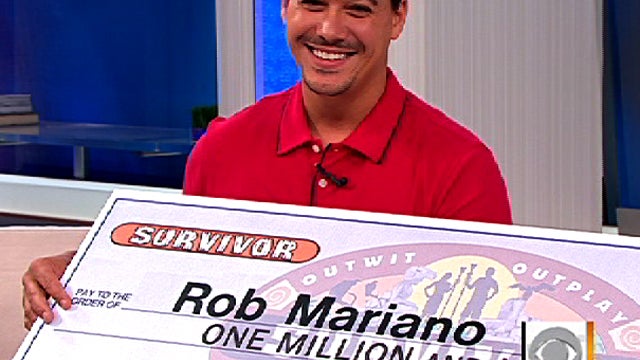 "Boston Rob" winner of "Survivor" 