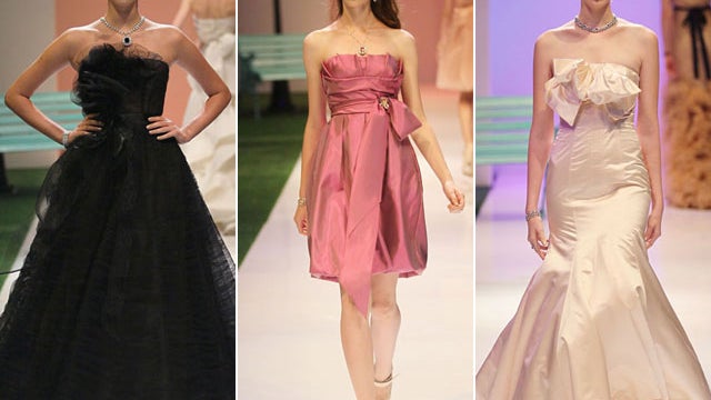 Runway looks from Tiffany & Co. by Vera Wang at the Audi Fashion Festival 
