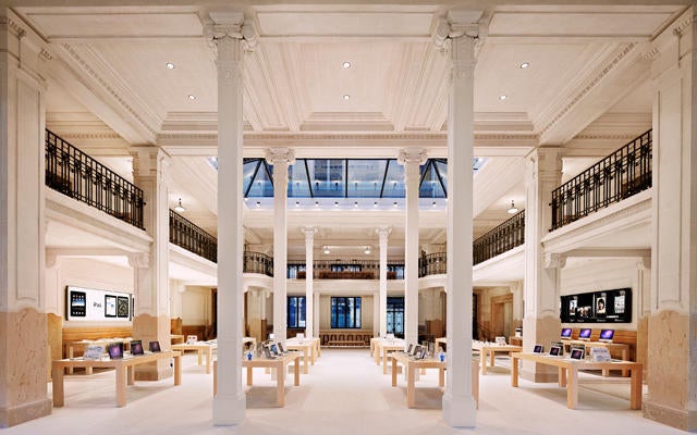 5 Coolest Apple Stores In The USA  Apple store design, Apple retail store,  Store architecture