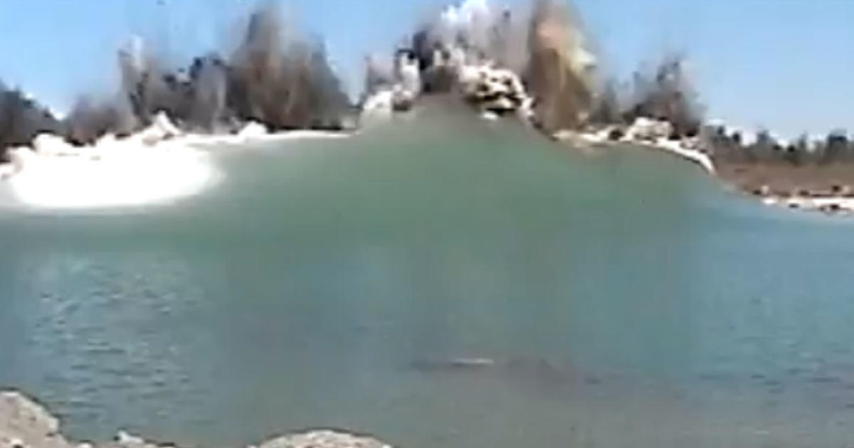Explosion in white lake michigan