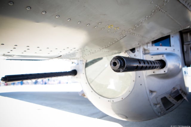 Belly gun of B-17 