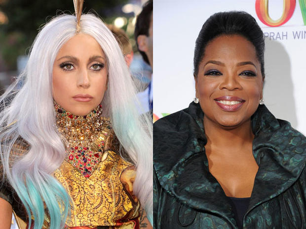 Lady Gaga beats Oprah on Forbes list 
