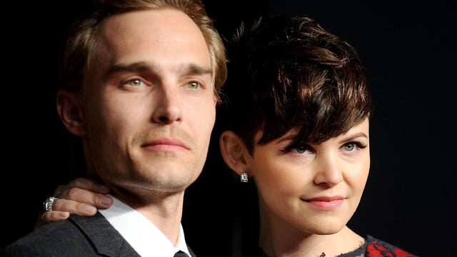 Actor Joey Kern and actress Ginnifer Goodwin arrive at the Vanity Fair Oscar party on Feb. 27, 2011, in West Hollywood, Calif. 