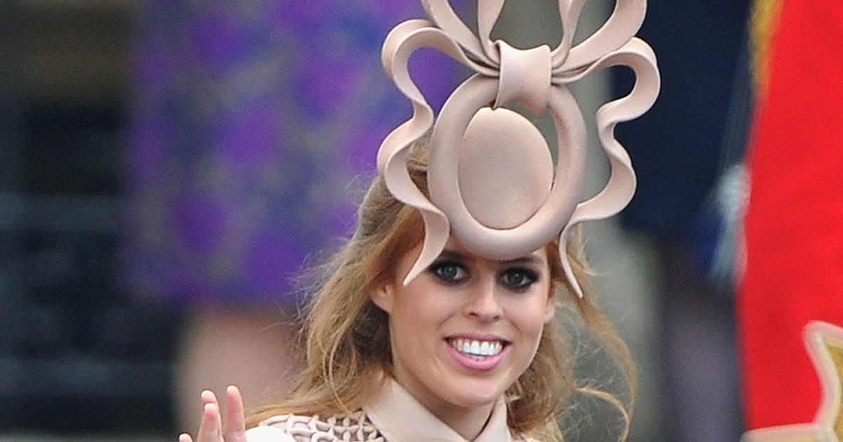 Princess Beatrice s royal wedding hat sells for 131 279 CBS News