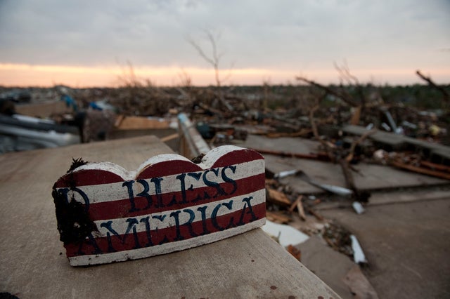 Tornado in in Joplin, Missouri 