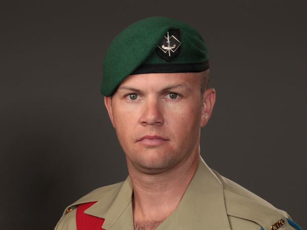 Sgt. Brett Wood of Australia 