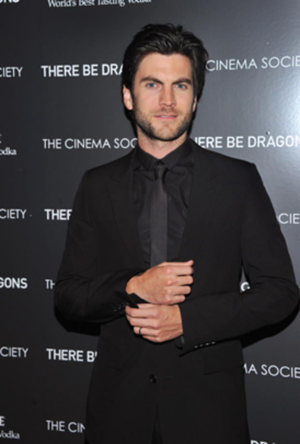 Actor Wes Bentley attends The Cinema Society & Grey Goose screening of "There Be Dragons" at the Tribeca Grand Hotel on May 5, 2011, in New York.  