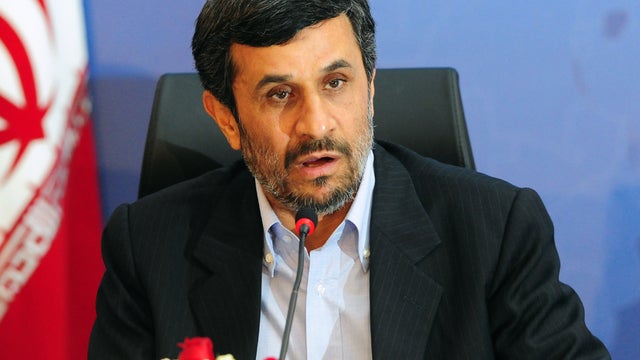 Iranian President Mahmoud Ahmadinejad 