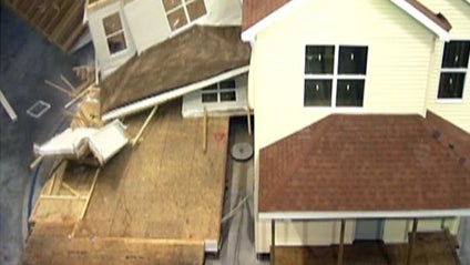 Tornado Test House for winds 