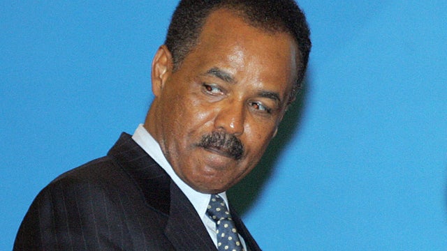 Isaias Afewerki, president of Eritrea, 