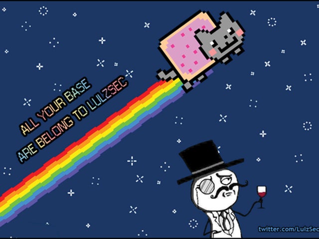 LulzSec and nyan cat