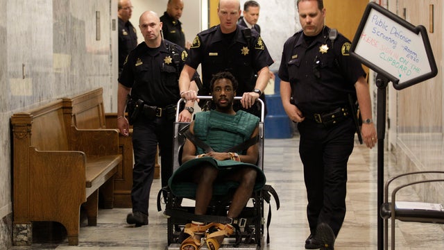 Suspected killer not allowed in courtroom as trial begins 