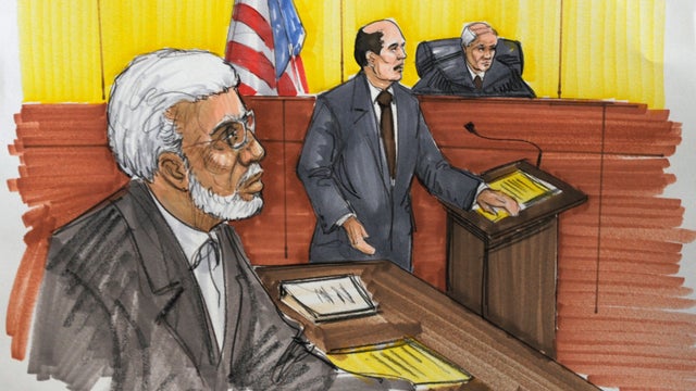 Tahawwur Rana courtroom sketch 