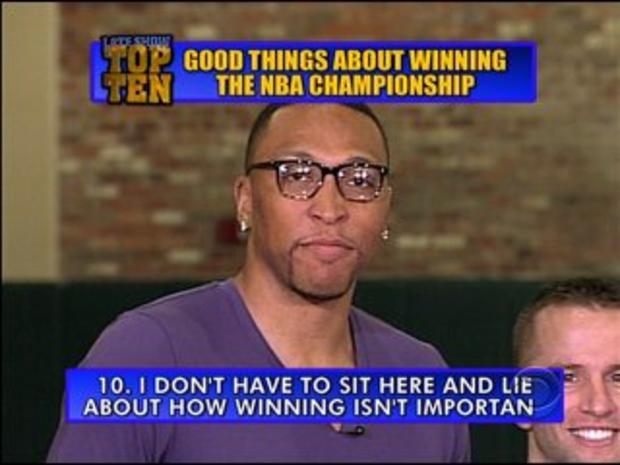 Letterman Top 10 Shawn Marion 
