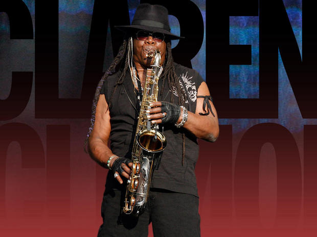 Clarence Clemons performs on May 10, 2010.  