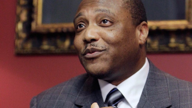 An exonerated Anthony Graves speaks at a press conference Thursday, Oct. 28, 2010 in Houston. 