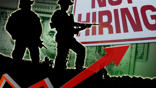 Veterans struggle to find civilian jobs 