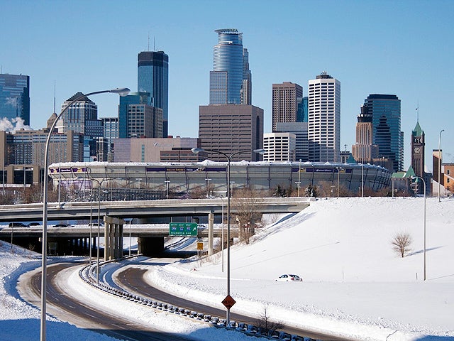 driving, minnesota, roads, city, urban 