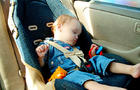 baby, car seat, car, sleeping, stock, 4x3 