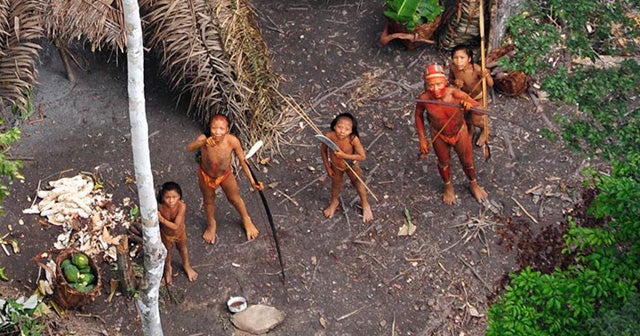 Confirmed Uncontacted tribe in Amazon CBS News